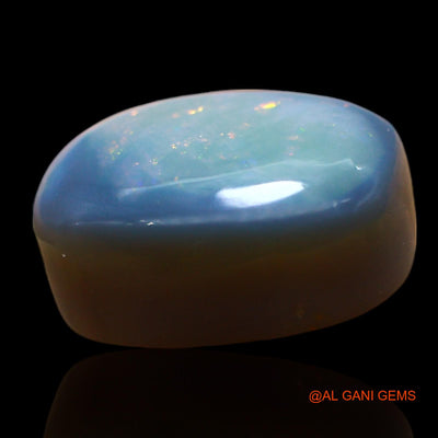 Natural Fire Opal Gemstone 9.00 Cts Loose Oval Cabochon From Australia 14x12x6 mm AE-767