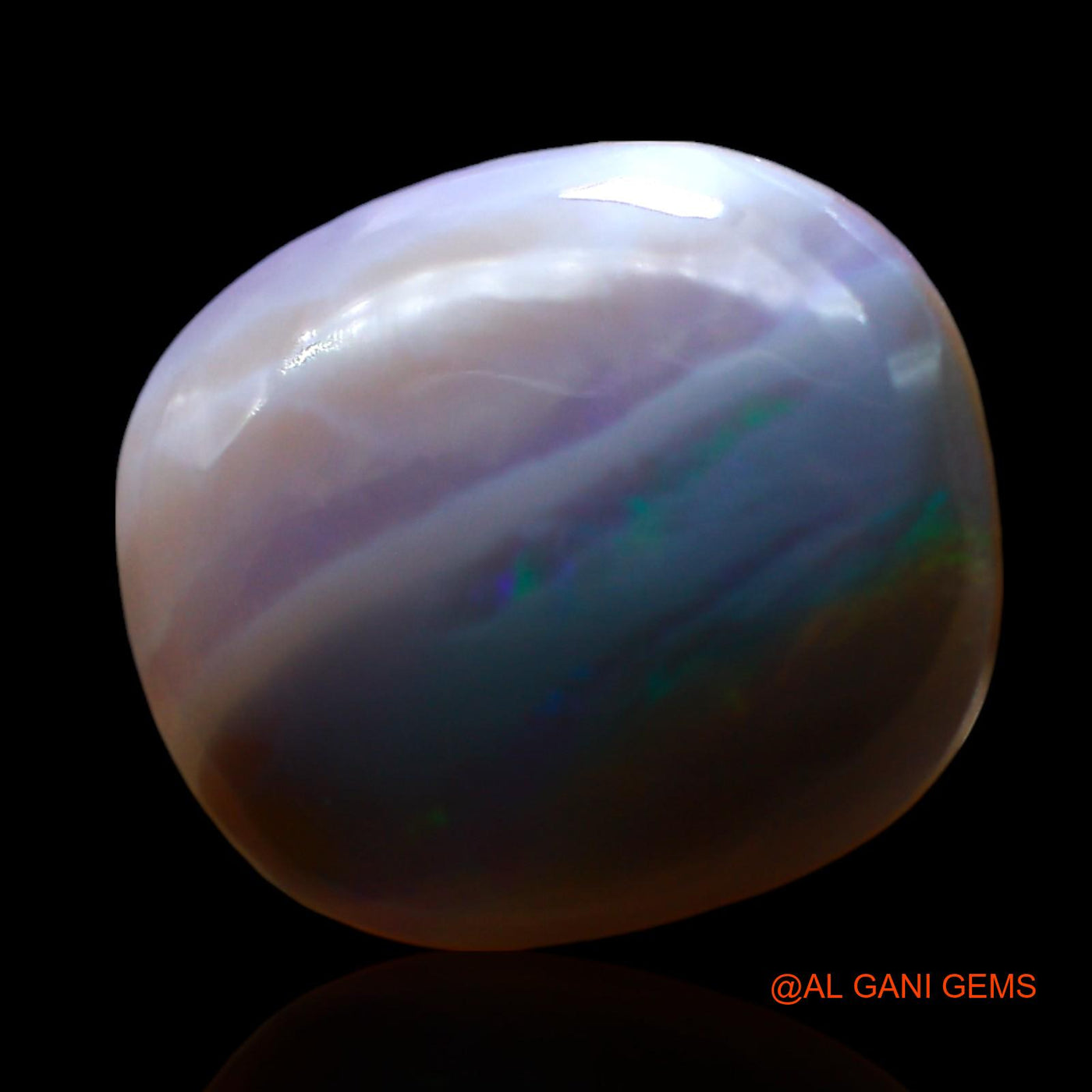6.00 Cts Natural Australian Fire Opal Loose Gemstone Oval Cabochon 14x12x5 mm AE-769