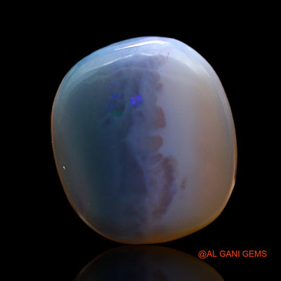 6.00 Cts Natural Australian Fire Opal Loose Gemstone Oval Cabochon 14x12x5 mm AE-769