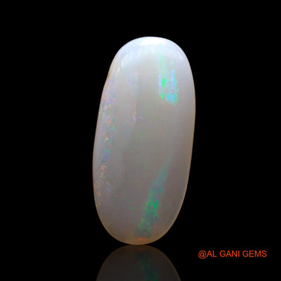 Natural Fire Opal Gemstone 3.00 Cts Loose Oval Cabochon From Australia 18x8x3 mm AE-771