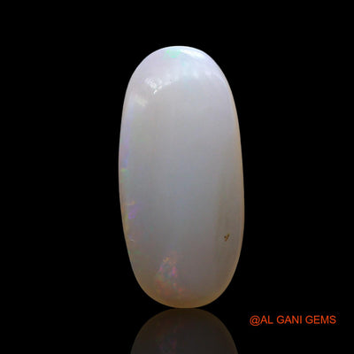 Natural Fire Opal Gemstone 3.00 Cts Loose Oval Cabochon From Australia 18x8x3 mm AE-771