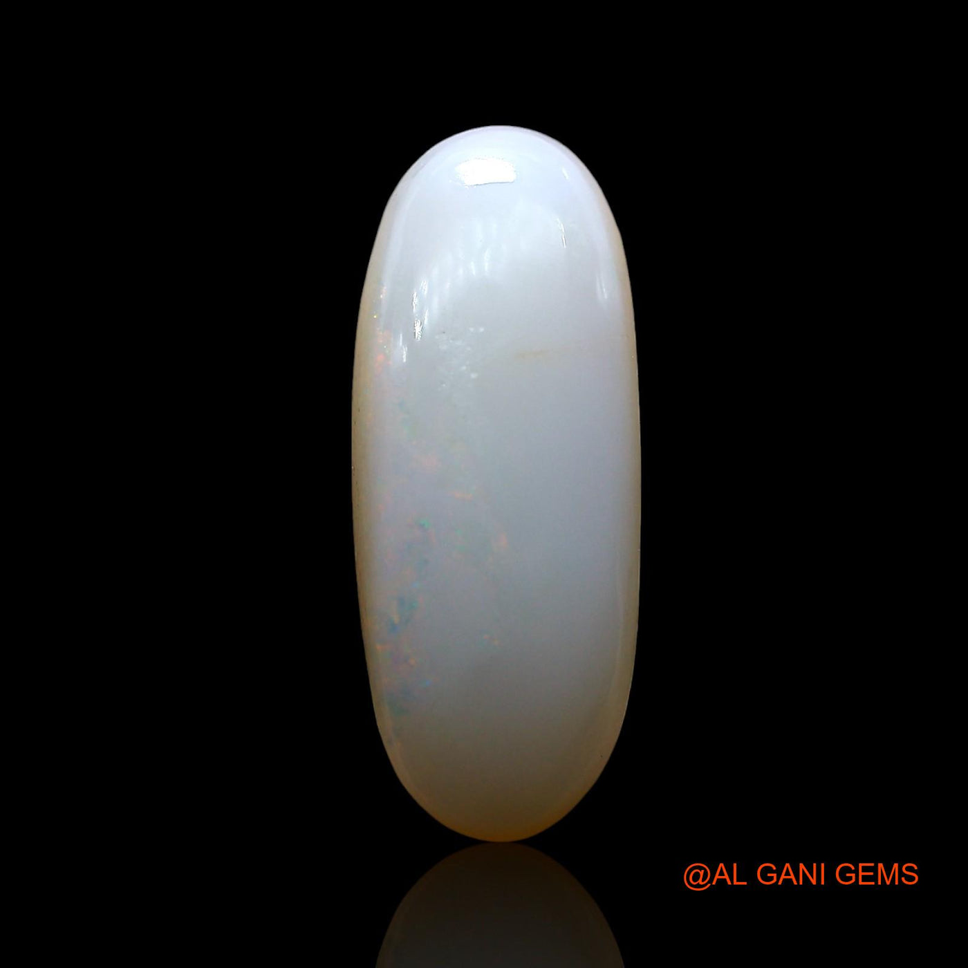4.00 Cts Unheated Australian Fire Opal Loose Gemstone Oval Cabochon Natural 19x7x4 mm AE-773