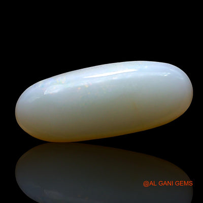 4.00 Cts Unheated Australian Fire Opal Loose Gemstone Oval Cabochon Natural 19x7x4 mm AE-773