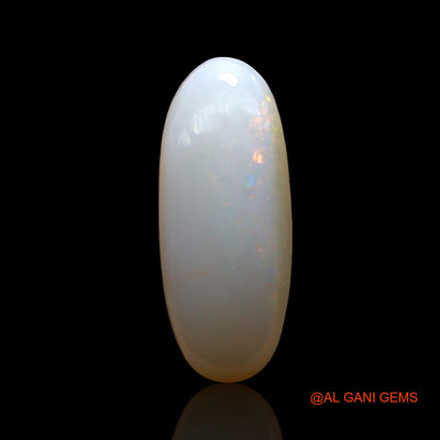 4.00 Cts Unheated Australian Fire Opal Loose Gemstone Oval Cabochon Natural 19x7x4 mm AE-773