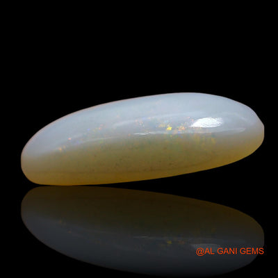 4.00 Cts Unheated Australian Fire Opal Loose Gemstone Oval Cabochon Natural 19x7x4 mm AE-773