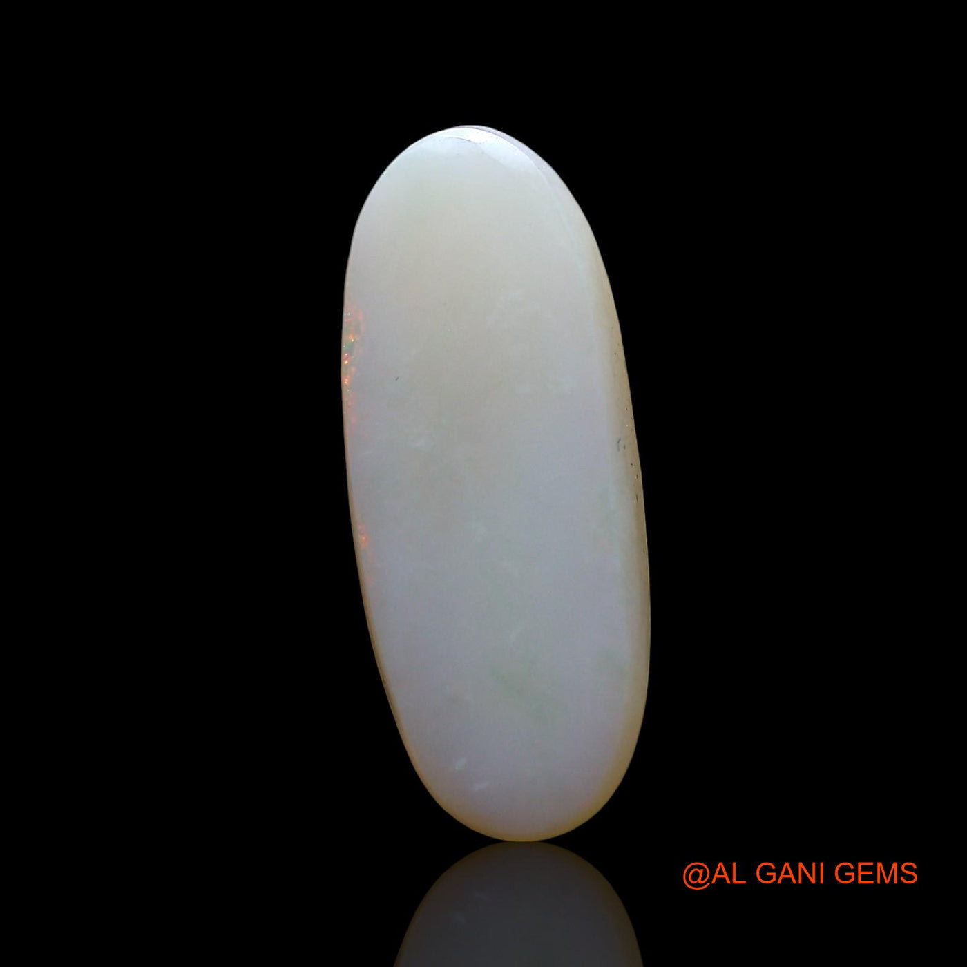 4.00 Cts Unheated Australian Fire Opal Loose Gemstone Oval Cabochon Natural 19x7x4 mm AE-773