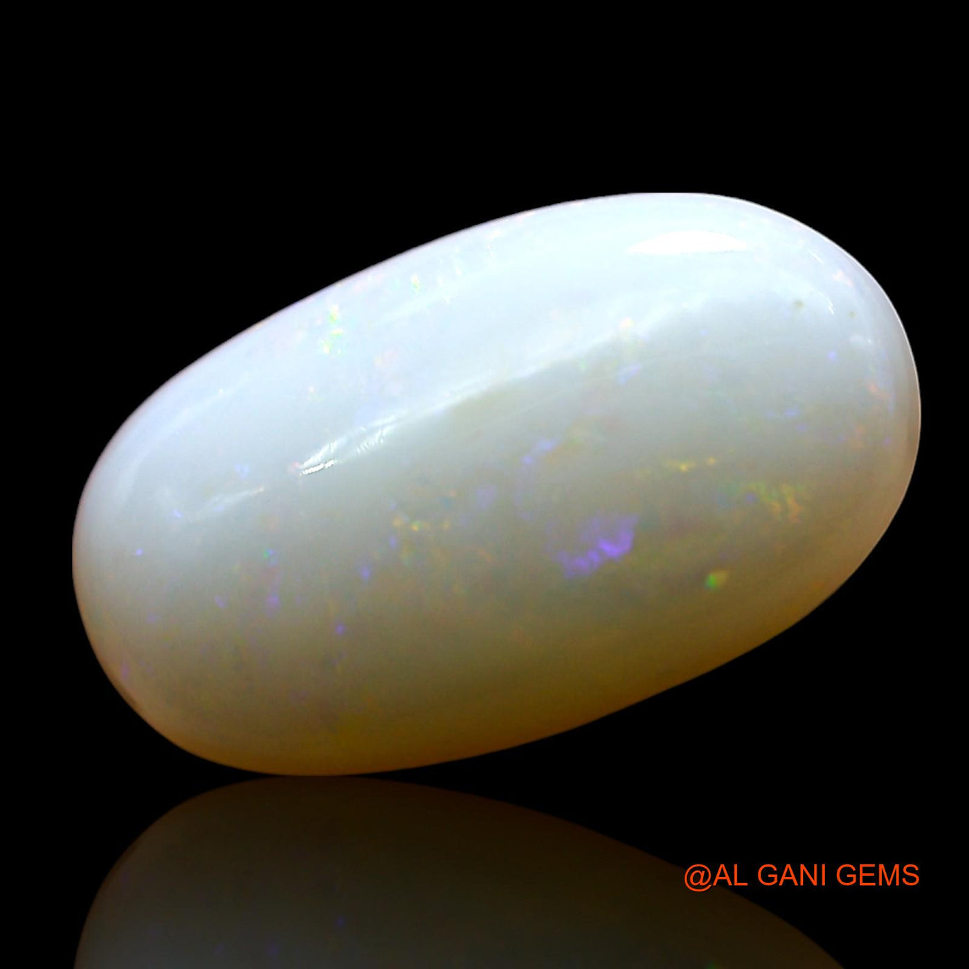 6.00 Cts Natural Australian Fire Opal Loose Gemstone Oval Cabochon 16x9x5 mm AE-774
