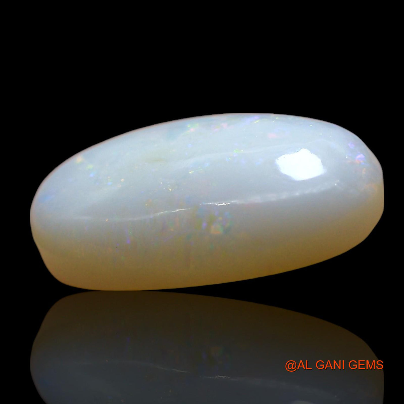 6.00 Cts Natural Australian Fire Opal Loose Gemstone Oval Cabochon 16x9x5 mm AE-774