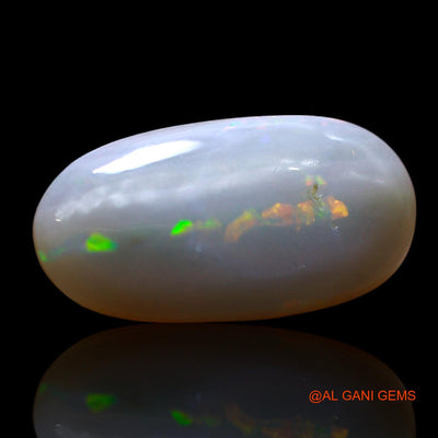 4.00 Cts Natural Australian Fire Opal Loose Gemstone Oval Cabochon 17x8x4 mm AE-775