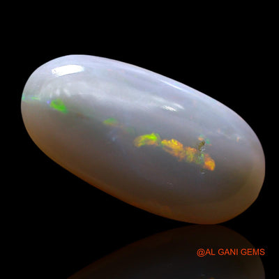 4.00 Cts Natural Australian Fire Opal Loose Gemstone Oval Cabochon 17x8x4 mm AE-775