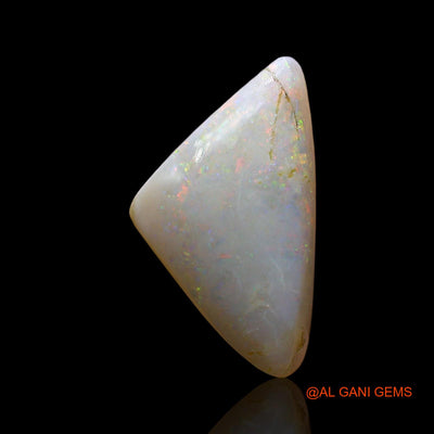 4.00 Cts Natural Australian Fire Opal Trillion Cabochon Loose Gemstone For Jewelry 16x9x5 mm AE-776