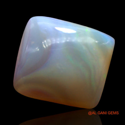 5.00 Cts Natural Australian Fire Opal Loose Gemstone Square Cabochon 12x11x5 mm AE-780
