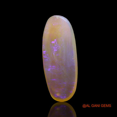 3.00 Cts Natural Australian Fire Opal Loose Gemstone Oval Cabochon 18x7x3 mm AE-781