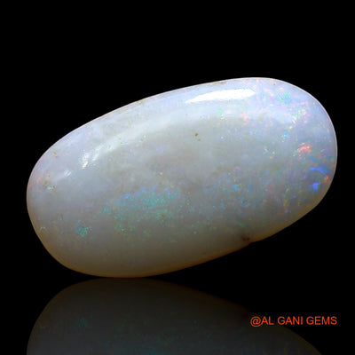4.00 Cts Unheated Australian Fire Opal Loose Gemstone Oval Cabochon Natural 16x8x4 mm AE-782