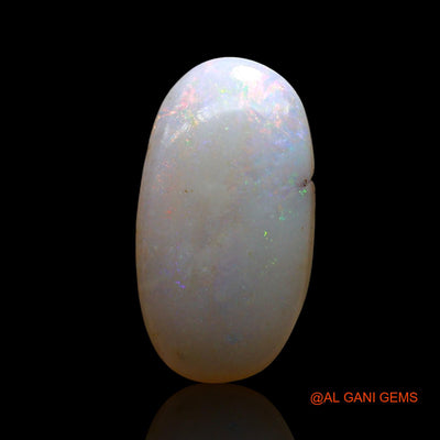 4.00 Cts Unheated Australian Fire Opal Loose Gemstone Oval Cabochon Natural 16x8x4 mm AE-782