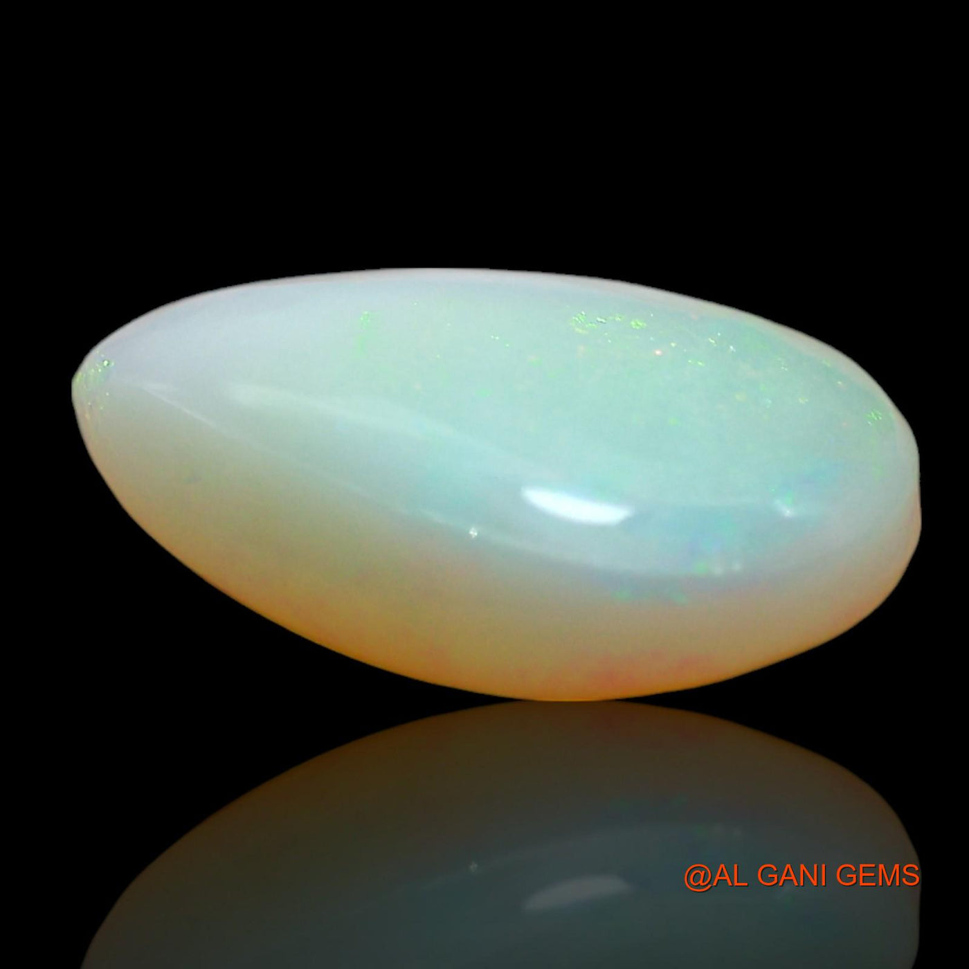 5.00 Cts Natural Australian Fire Opal Loose Gemstone Pear Cabochon 14x11x5 mm AE-785