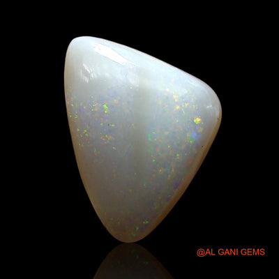 4.00 Cts Natural Australian Fire Opal Loose Gemstone Trillion Cabochon 15x10x5 mm AE-786