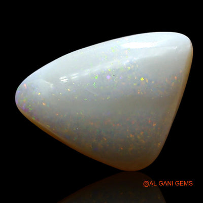 4.00 Cts Natural Australian Fire Opal Loose Gemstone Trillion Cabochon 15x10x5 mm AE-786