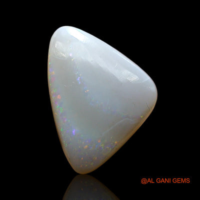 4.00 Cts Natural Australian Fire Opal Loose Gemstone Trillion Cabochon 15x10x5 mm AE-786