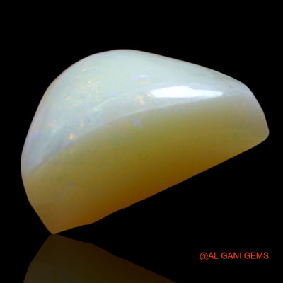 5.00 Cts Natural Australian Fire Opal Trillion Cabochon Loose Gemstone For Jewelry 12x11x6 mm AE-788