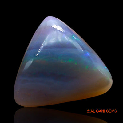 5.00 Cts Natural Australian Fire Opal Loose Gemstone Trillion Cabochon 12x12x5 mm AE-789