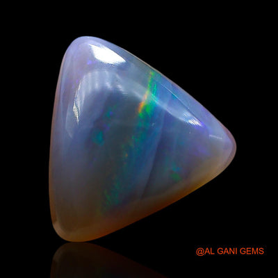 5.00 Cts Natural Australian Fire Opal Loose Gemstone Trillion Cabochon 12x12x5 mm AE-789