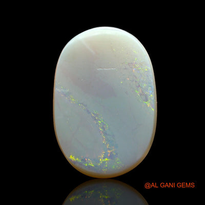 5.00 Cts Natural Australian Fire Opal Loose Gemstone Oval Cabochon 16x11x3 mm AE-78