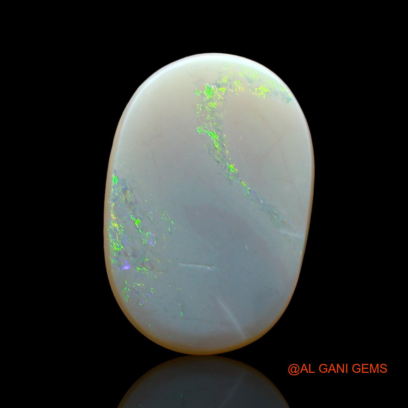 5.00 Cts Natural Australian Fire Opal Loose Gemstone Oval Cabochon 16x11x3 mm AE-78