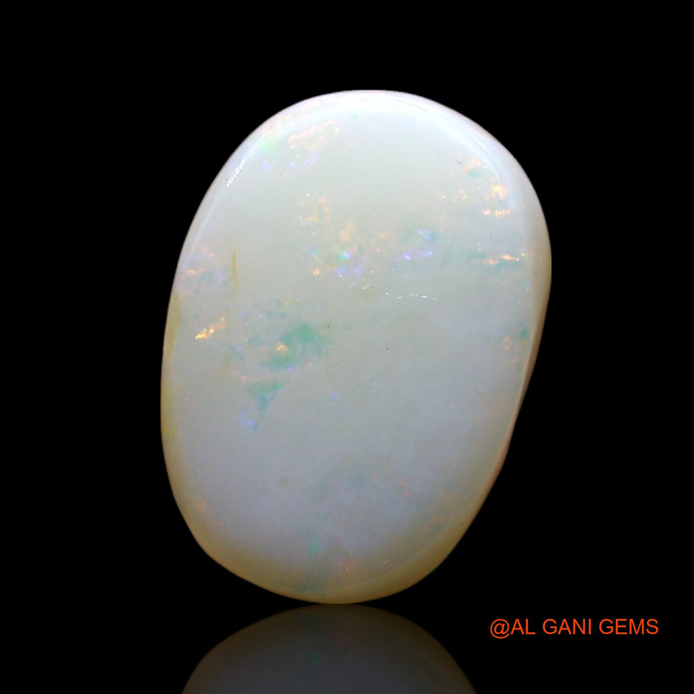 8.00 Cts Natural Australian Fire Opal Loose Gemstone Oval Cabochon 13x9x7 mm AE-790