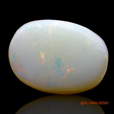 8.00 Cts Natural Australian Fire Opal Loose Gemstone Oval Cabochon 13x9x7 mm AE-790