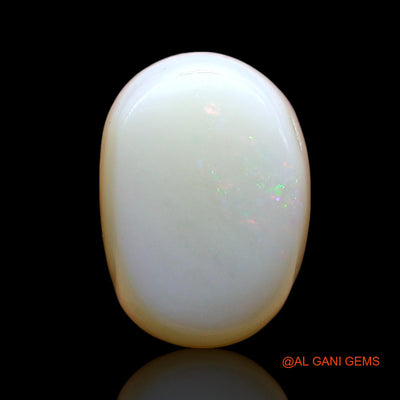 8.00 Cts Natural Australian Fire Opal Loose Gemstone Oval Cabochon 13x9x7 mm AE-790