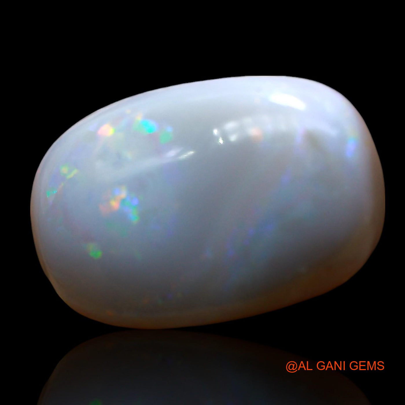 8.00 Cts Natural Australian Fire Opal Oval Cabochon Loose Gemstone For Jewelry 18x12x5 mm AE-793