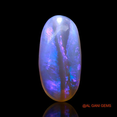 6.00 Cts Natural Australian Fire Opal Loose Gemstone Oval Cabochon 18x9x5 mm AE-794