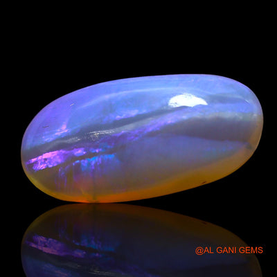 6.00 Cts Natural Australian Fire Opal Loose Gemstone Oval Cabochon 18x9x5 mm AE-794
