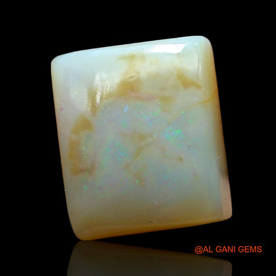 10.00 Cts Natural Australian Fire Opal Loose Gemstone Square Cabochon 13x11x7 mm AE-795