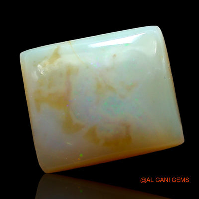 10.00 Cts Natural Australian Fire Opal Loose Gemstone Square Cabochon 13x11x7 mm AE-795