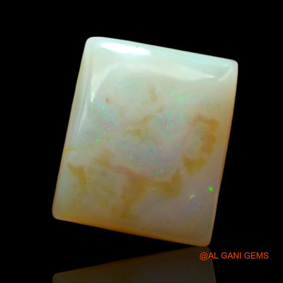 10.00 Cts Natural Australian Fire Opal Loose Gemstone Square Cabochon 13x11x7 mm AE-795