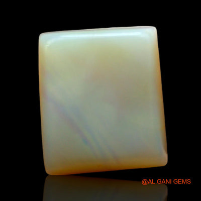 10.00 Cts Natural Australian Fire Opal Loose Gemstone Square Cabochon 13x11x7 mm AE-795