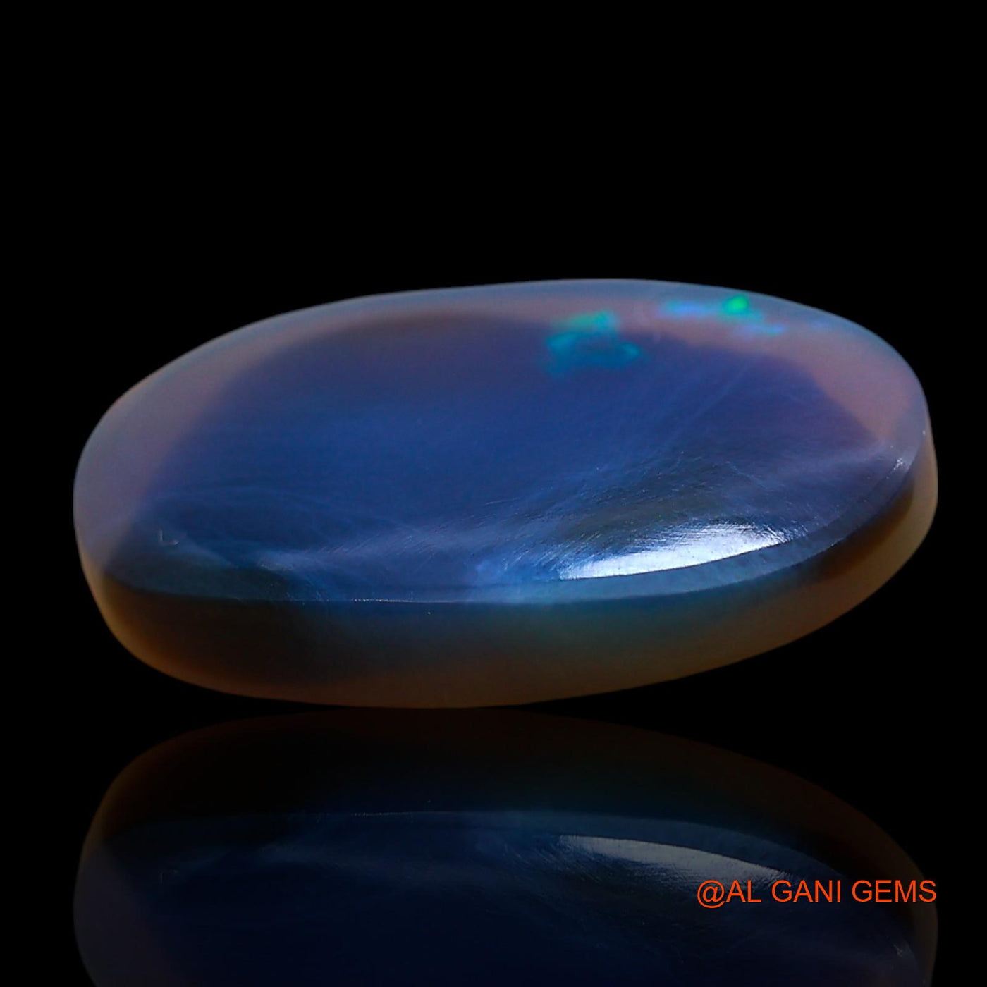 6.00 Cts Natural Australian Fire Opal Loose Gemstone Oval Cabochon 17x11x4 mm AE-796