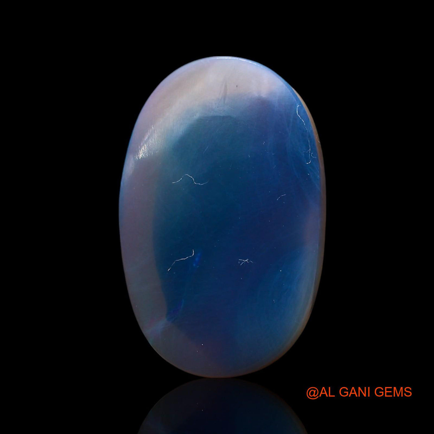 6.00 Cts Natural Australian Fire Opal Loose Gemstone Oval Cabochon 17x11x4 mm AE-796