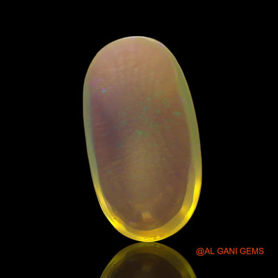 4.00 Cts Natural Australian Fire Opal Loose Gemstone Oval Cabochon 16x8x4 mm AE-797