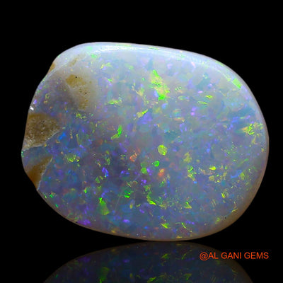 Natural Fire Opal Gemstone 3.00 Cts Loose Oval Cabochon From Australia 13x10x3 mm AE-798