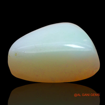 5.00 Cts Unheated Australian Fire Opal Loose Gemstone Trillion Cabochon Natural 13x10x6 mm AE-799