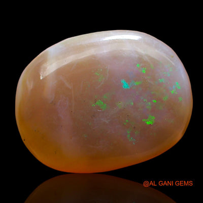6.00 Cts Natural Australian Fire Opal Loose Gemstone Oval Cabochon 14x11x5 mm AE-79
