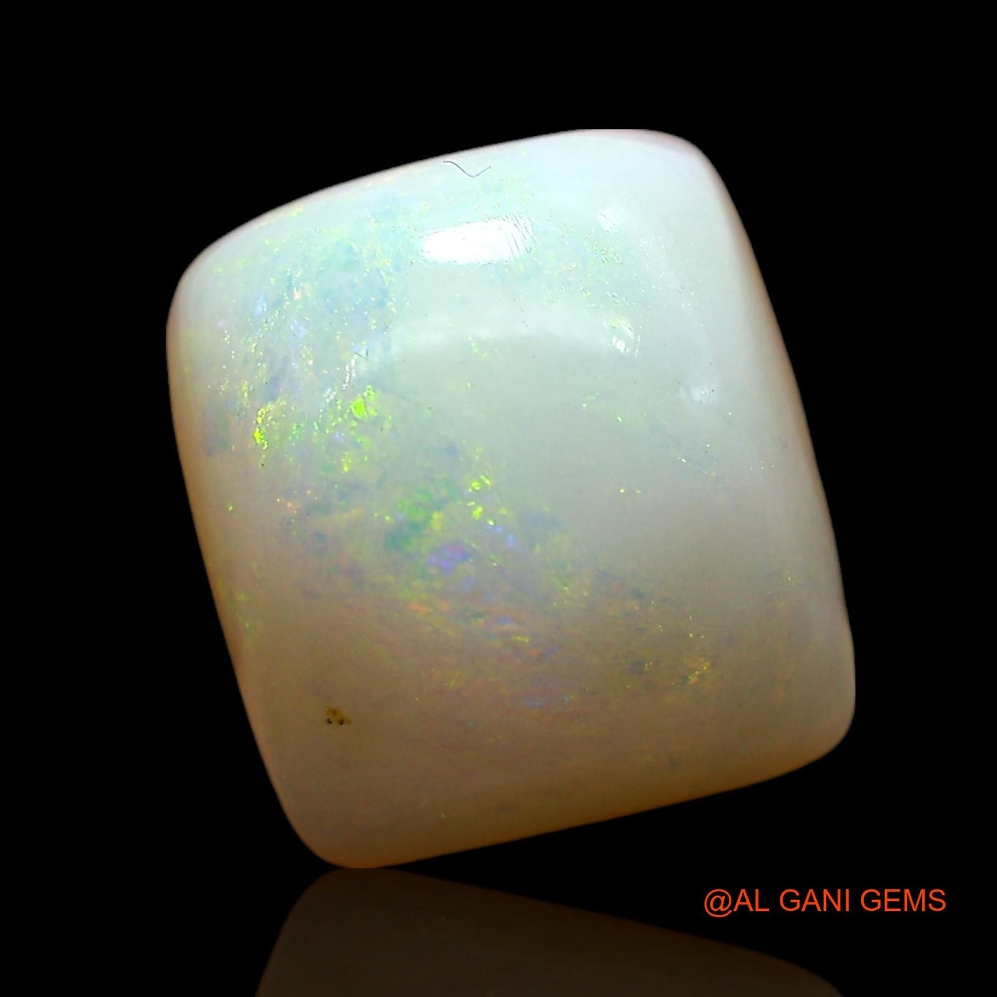 6.00 Cts Unheated Australian Fire Opal Loose Gemstone Oval Cabochon Natural 11x10x7 mm AE-800