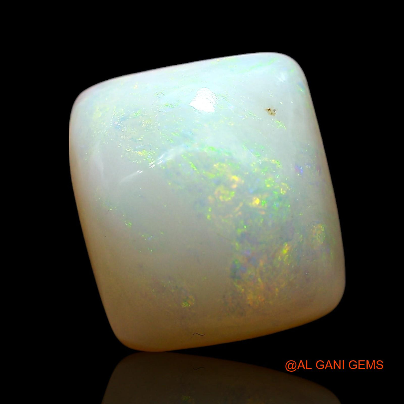 6.00 Cts Unheated Australian Fire Opal Loose Gemstone Oval Cabochon Natural 11x10x7 mm AE-800