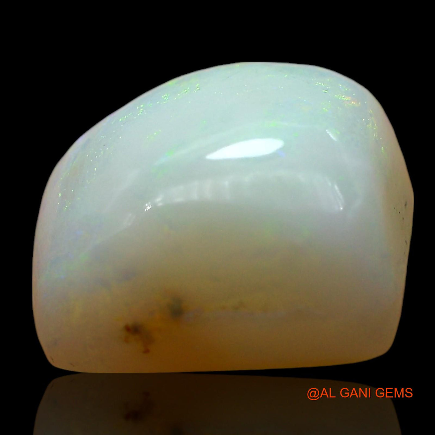 6.00 Cts Unheated Australian Fire Opal Loose Gemstone Oval Cabochon Natural 11x10x7 mm AE-800