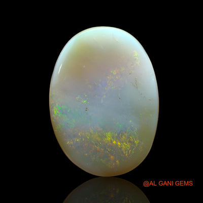 14.00 Cts Natural Australian Fire Opal Loose Gemstone Oval Cabochon 24x18x4 mm AE-802