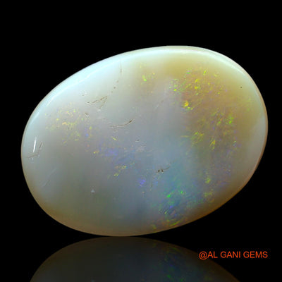 14.00 Cts Natural Australian Fire Opal Loose Gemstone Oval Cabochon 24x18x4 mm AE-802