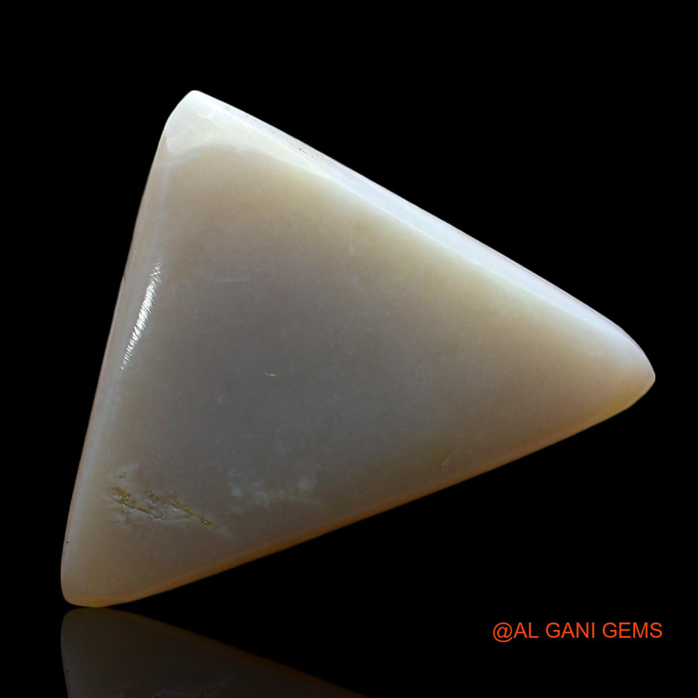 9.00 Cts Unheated Australian Fire Opal Loose Gemstone Trillion Cabochon Natural 25x18x4 mm AE-803